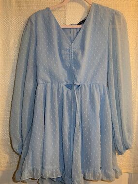cinderella blue romper ✨